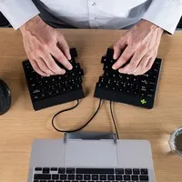 R-Go Split zweiteilige tastatur QWERTZ