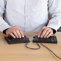 R-Go Split zweiteilige tastatur QWERTZ