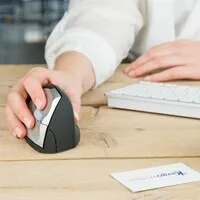 Minicute EZMouse2 kabellose rechtshändige ergonomische Maus