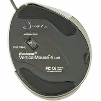 Evoluent VerticalMouse 4 Left kabelgebundene linkshändige ergonomische Maus