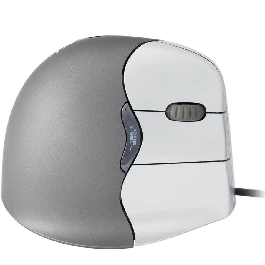 Evoluent VerticalMouse 4 Right kabelgebundene rechtshändige ergonomische Maus