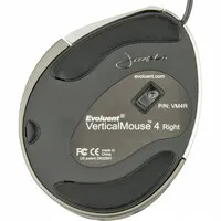 Evoluent VerticalMouse 4 Right kabelgebundene rechtshändige ergonomische Maus