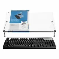 Dataflex Addit ErgoDoc® verstellbarer Acryl-Dokumentenhalter mit hoher Vorderseite  - 49.410