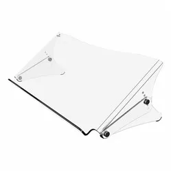 Dataflex Addit ErgoDoc® verstellbarer Acryl-Dokumentenhalter