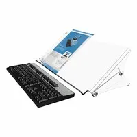 Dataflex Addit ErgoDoc® 49.400 verstellbarer Acryl-Dokumentenhalter - 49.400