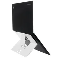 R-Go Riser Attachable Laptopständer weiß 10"-22"