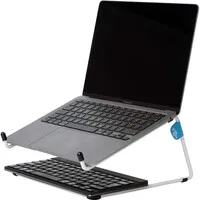 R-Go Ergosteel Office Laptopständer weiß 10,1"-22"