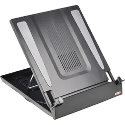DESQ 1503 Laptopständer mit Dokumentenhalter 10"-22"
