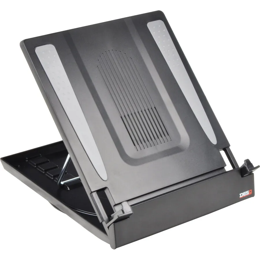 DESQ 1503 Laptopständer mit Dokumentenhalter 10"-22"
