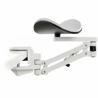 Ergorest Standard-Armlehne, ergonomisch, grau-weiß