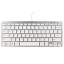 R-Go Ergo Compact Weiß – Ergonomische Tastatur