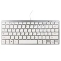 R-Go Ergo Compact Weiß – Ergonomische Tastatur