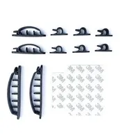 Ergo Organizer Kabelklemmen gemischt (10 pro Packung)