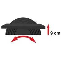 Twinco Twin Active Fußstütze, schwarz