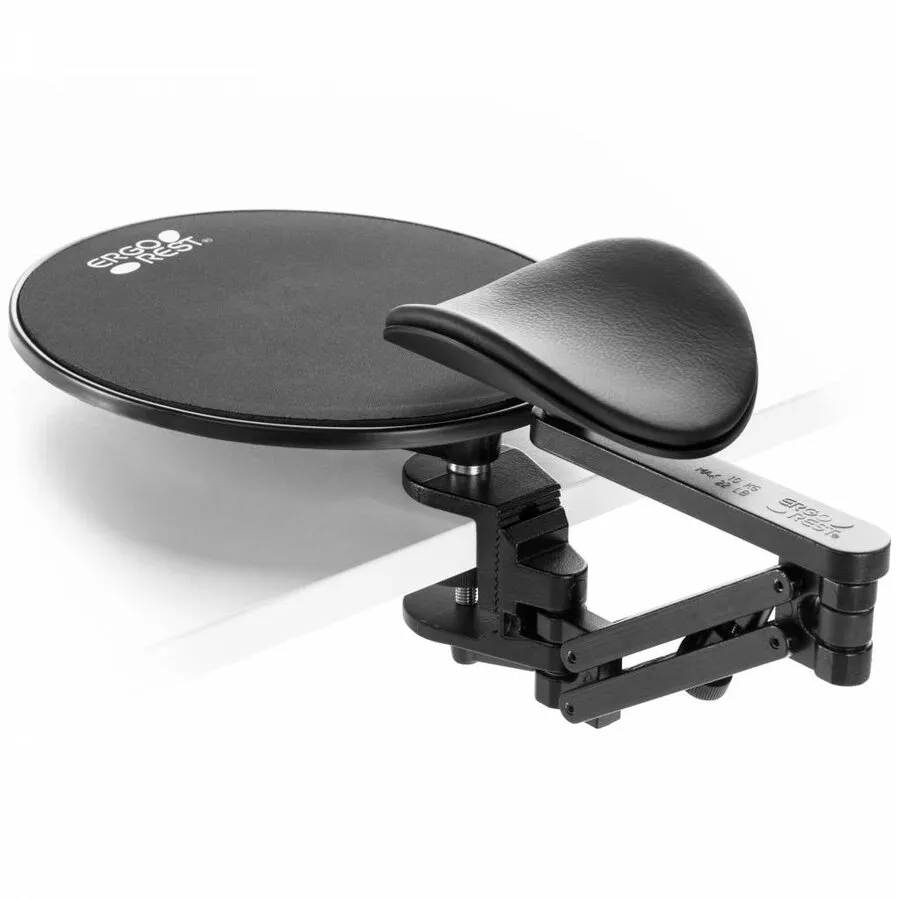 Ergorest ergonomische Armlehne + Mausablage schwarz