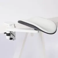 Ergorest ergonomische Armlehne grau-weiß lange Stütze