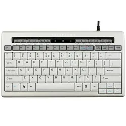 BakkerElkhuizen S-Board 840 – Kompakt-Tastatur mit USB-Hub
