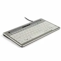 BakkerElkhuizen S-Board 840 Kompakt-Tastatur mit USB-Hub