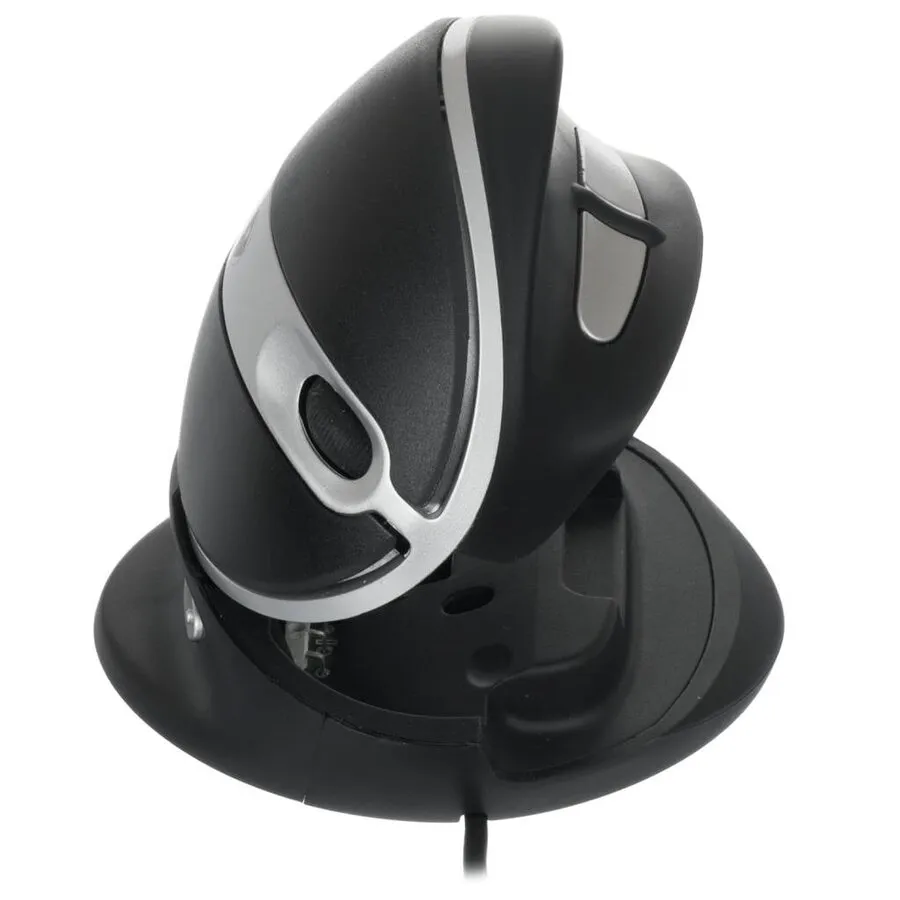 Oyster Large – kabelgebundene, ergonomische Maus mit Links-/Rechts-Schalter