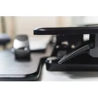 BakkerElkhuizen Adjustable Desk Riser Sitz-Steh-Arbeitsplatz - Schwarz