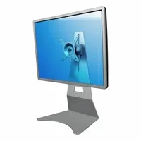 Dataflex Addit Monitorständer silbergrau