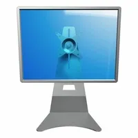 Dataflex Addit Monitorständer silbergrau