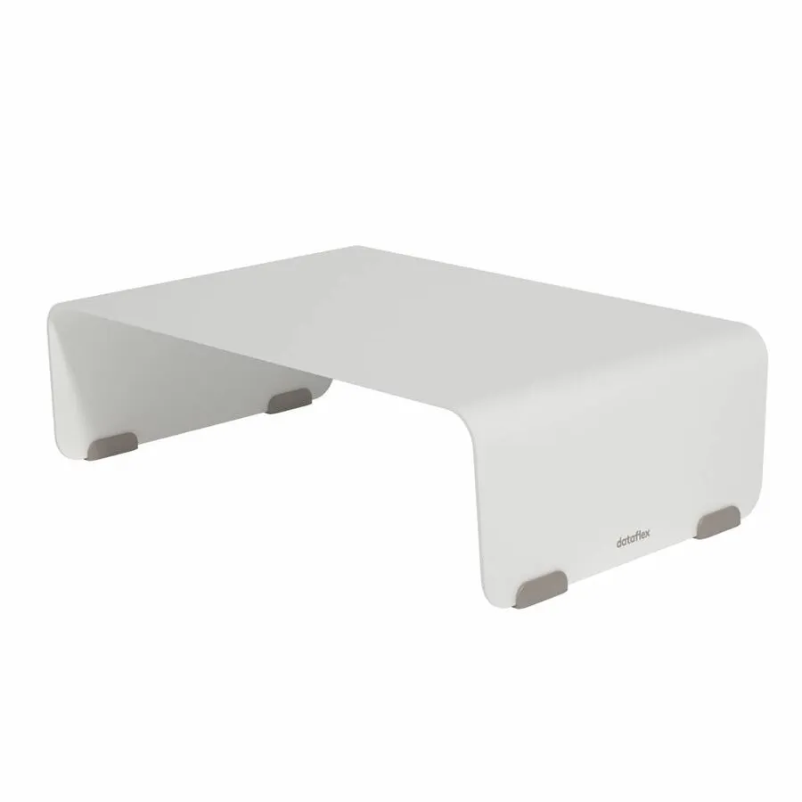 Dataflex Addit Bento® feste Monitorerhöhung weiß