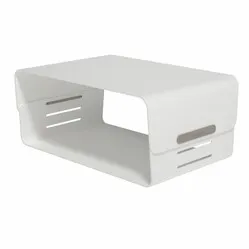 Dataflex Addit Bento® verstellbarer Monitorständer weiß