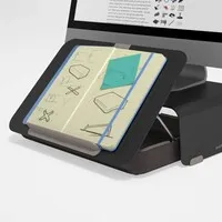 Dataflex Addit Bento® ergonomisches Schreibtischset, schwarz