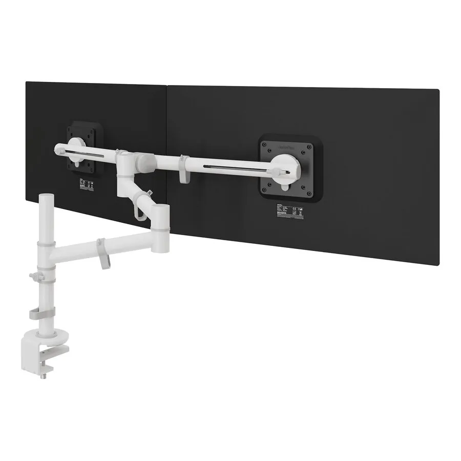 Dataflex Viewgo Doppelmonitorarm, weiß