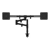 Dataflex Viewgo Doppelmonitorarm, schwarz