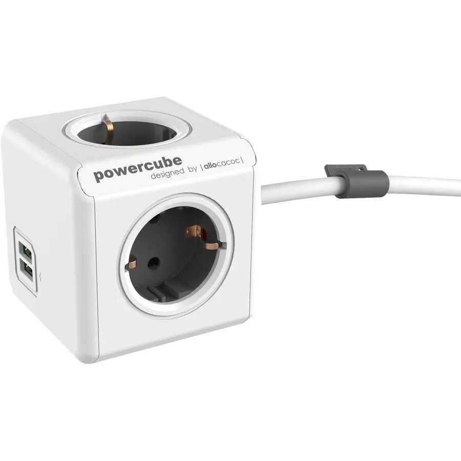 Allocacoc Powercube Extended USB-Ladegerät