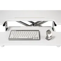 BakkerElkhuizen Adjustable Desk Riser Sitz-Steh-Arbeitsplatz - Weiß