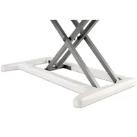 BakkerElkhuizen Adjustable Desk Riser Sitz-Steh-Arbeitsplatz - Weiß