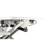 BakkerElkhuizen Adjustable Desk Riser Sitz-Steh-Arbeitsplatz - Weiß