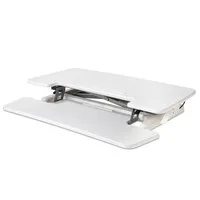 BakkerElkhuizen Adjustable Desk Riser Sitz-Steh-Arbeitsplatz - Weiß