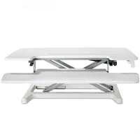 BakkerElkhuizen Adjustable Desk Riser Sitz-Steh-Arbeitsplatz - Weiß