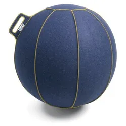 Vluv BOL VELT Sitzball Jeans-Melange / Gold