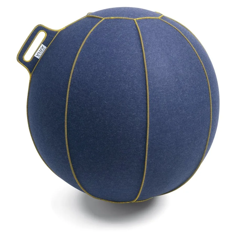 Vluv BOL VELT Sitzball Jeans-Melange / Gold