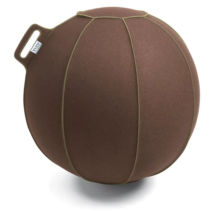 Vluv BOL VELT Sitzball Braun-Melange / Grün
