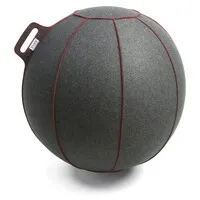 Vluv BOL VELT Sitzball Grau-Melange / Rot