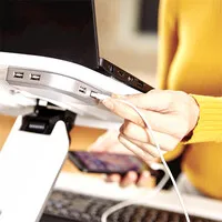 Fellowes Hana Laptopständer, weiß, 10"–17"