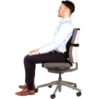 Fellowes Plush Touch Rückenstütze