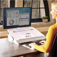 Fellowes Hana™ Dokumentenhalter / Schreibunterlage, weiß
