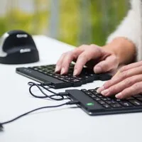 R-Go Split Break – geteilte Tastatur AZERTY BE