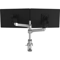 R-Go Caparo D2 Doppel-Monitorarm mit kreisförmiger Halterung