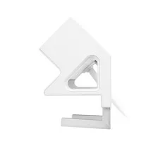 Ergopro Desk Up 2.0 - 2x Schutzkontakt-Steckdose, 2x USB-Ladegerät & 2x Keystone weiß
