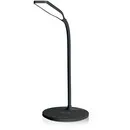dimmbare LED Schreibtischlampe mit Qi Ladegerät schwarz