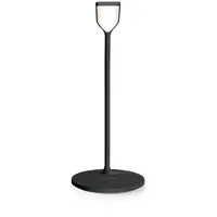 dimmbare LED Schreibtischlampe mit Qi Ladegerät schwarz