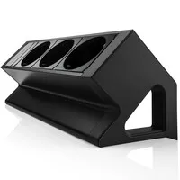 Ergopro Desk Up 2.0 – 3x 230 V, schwarz